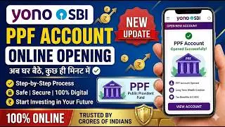YONO SBI PPF Account online opening | how to open ppf account in yono sbi | YONO SBI New Update 2024