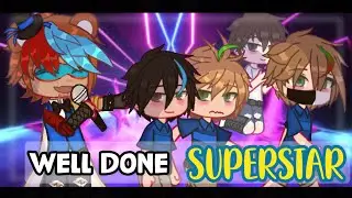 Well done superstar || FNAF Security Breach x mcyt + Quackity || gacha club meme || original idea :D
