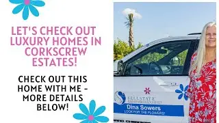 Corkscrew Estates Walkthrough - HUGE LOTS and Luxury Homes! Estero Florida - BUY NOW! Don't Wait!