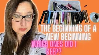 deluttering my MASSIVE mascara collection 2023!