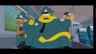 The Simpsons | Chief Wiggum and Lou in the future