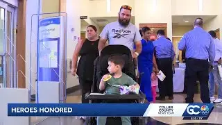 &lsquo;Thank you for my son&rsquo;: Family reunites with Collier County first responders who saved 4-year-old