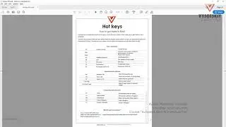 [Autodesk Revit Architecture Pro] Hotkey Shortcuts