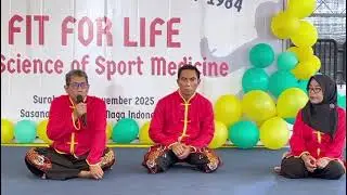 Pengabdian Masyarakat FK Unair angkatan 1984 The Science of Spot Medicine : Fit For Life
