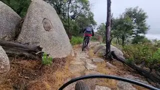 Junction trail on a Hardtail ( Silverback Stride Deluxe)