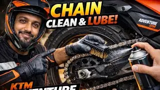 Don&rsquo;t Ride Without This! KTM Adventure 250 I 2025 Chain Care I #vlog 2