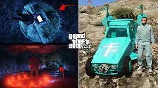 I've Opened the Secret Hatch in GTA 5.... and Found a Strange Car Inside!