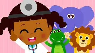 [ES, PT Sub] Animal Hospital Play ♪ | Thank you Doctor! | Nursery Rhymes | Animal Songs★TidiKids