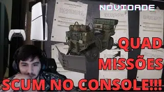 SCUM NOTICIAS #2 - QUESTS, QUAD E SCUM NO CONSOLE?