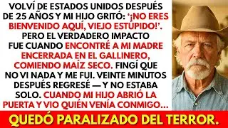 Encontré a mi madre encerrada en el gallinero comiendo maíz seco  Lo que hice después nadie l