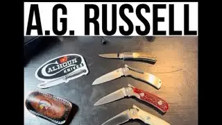 Rare A.G. Russell  Knives