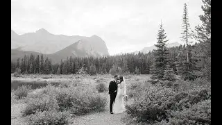 Brooke & Niko's Intimate Elopement at Kananaskis Lake, Alberta Canada