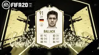 FIFA 20 91 ICON BALLACK REVIEW | 91 PRIME ICON MICHAEL BALLACK PLAYER REVIEW