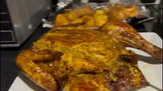 Christmas whole chicken roast in oven  #cooking #chickenroast#cookingchannel /lanka’s cooking show!