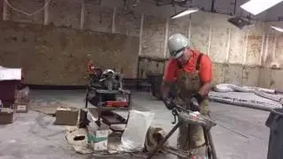 Time lapse fire sprinkler work