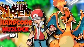 POKEMON Fire Red HARDCORE NUZLOCK Ep1 Hindi