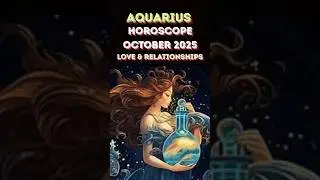 Aquarius October 2025 Love & Relationships #AquariusLove #AquariusOctober2025 #love #short