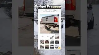 Задний бампер Budget Prerunner
