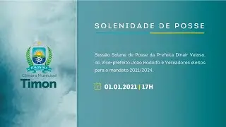 POSSE DOS VEREADORES TIMON-MA 2021