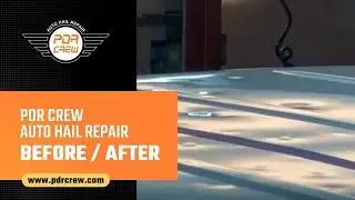 Before & After - Auto Hail Damage Repair