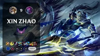 Xin Zhao Jungle vs Evelynn - EUW Master Patch 13.5