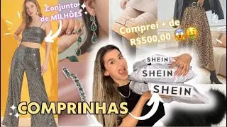 COMPRINHAS NA SHEIN, TUDO PERFEITO. CONJUNTO PERFEITO, SAIA E MUITOS ACESS&Oacute;RIOS.