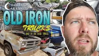 🔴OLD IRON TRUCKS | Dodge, Ford, Chevy & Mopar - Rusted American Trucks | SALVAGE YARD HUNTER!!!