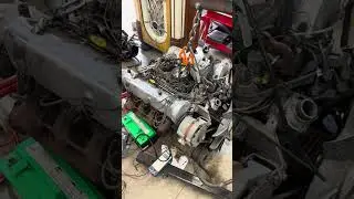 Mercedes 450SEL 6.9 M100 Motor Testing
