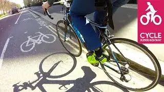 How Good Is The East-West Cycle Superhighway?
