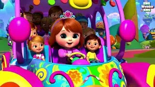 🚌🚸🎶 Round, Round, Round! The Yellow School Bus Rhyme