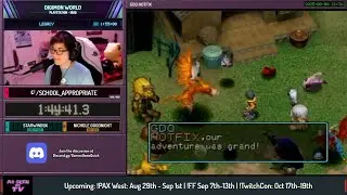 Digimon World Legacy Speedrun in 1:44:41 - Games Done Quick Hotfix [As Seen on TV]