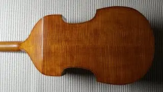 Viola da gamba making | Part 16 – varnishing