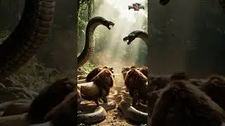 King Kong & Lions Face the Medusa&rsquo;s Snake Army #KingKong #SkullIsland #MedusaGorgon #MonsterBattle
