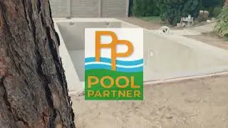 Pool Partner betoniertes Becken vor Folienauskleidung