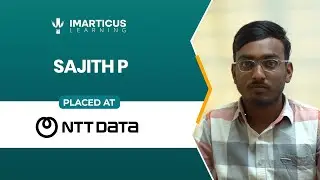 Sajith's Journey: From CIBOP to NTT Data | Imarticus Learning Reviews