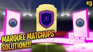 THROWBACK UCL MARQUEE MATCHUPS SOLUTION! #FIFA20 Menu to Glory! #3! FIFA Ultimate Team