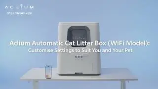 User Guide | WIFI Automatic Cat Litter Box | Customising App Settings