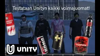 Testataan Unityn kaikki voimajuomat! Feat. Pekka Siitoinen, Mallu ja Muumikäppänä