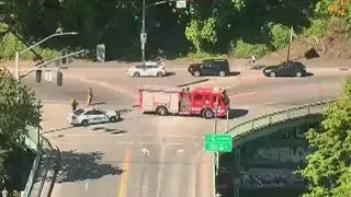 St. Johns Bridge was temporarily closed due to a person in crisis