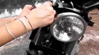 Nightster Blackout Leather Fork Cover installation Video XL1200.com