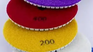 XMGT Diamond Polishing Pads with 5/8&rdquo; - 11