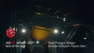 Ponsse Scorpion Future Cabin wins Red Dot 