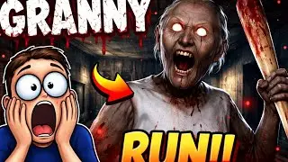 Granny Se Bach Paya Kya? 😰 | Granny Game Shorts LIVE