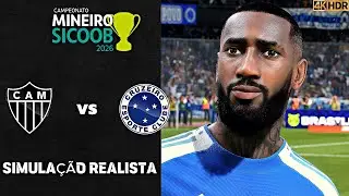 FC 26 - Atl&eacute;tico MG vs Cruzeiro | Campeonato Mineiro 2026 | Gerson x Hulk | EA Sports FC 26 4K60FPS.