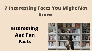 7 Interesting Facts You Might Not Know | Facts Network | #shorts