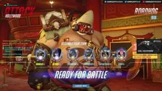 Overwatch Harbleu Playing Epic Game As Roadhog With 45 Elims