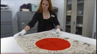 From War to Peace: Battleship Missouri Memorial Transfers 3 Japanese Flags for Hopeful Repatriation