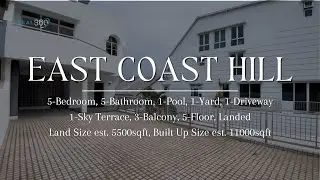 5-Bedroom Sky Terrace on East Coast Hill | Virtual Tour by Real360