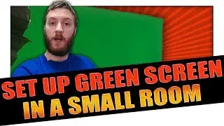 How To Set Up A Green Screen In A Small Room! (2019) 👨&zwj;🏫 Vegas 16 Tutorial #43 🎥
