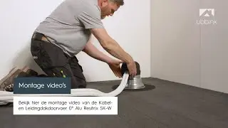 Montage video Ubbink Kabel- en leidingdoorvoer 0° Alu Resitrix SK-W met vaste scharnierkap